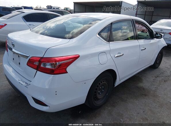 3N1AB7APXJY328443 2018 NISSAN SENTRA Белый Задняя правая четверть