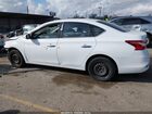 2018 Nissan Sentra S Белый vin: 3N1AB7APXJY328443