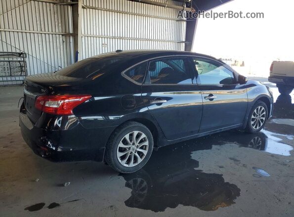 3N1AB7APXKY244754 2019 NISSAN SENTRA Black Задня права чверть