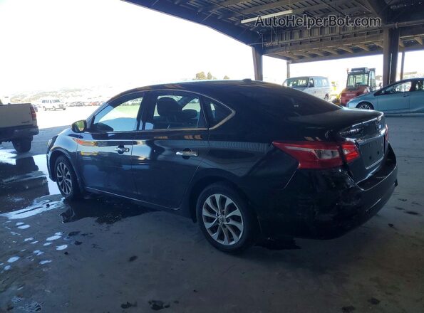 3N1AB7APXKY244754 2019 NISSAN SENTRA Black Задня ліва чверть