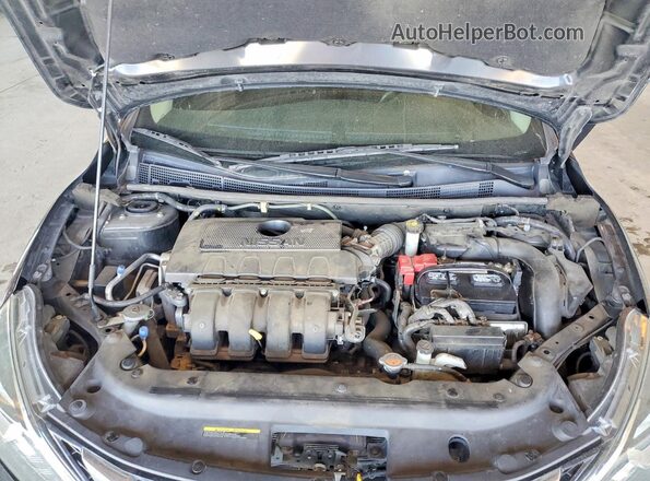 3N1AB7APXKY244754 2019 NISSAN SENTRA Black Вид задньої частини салону