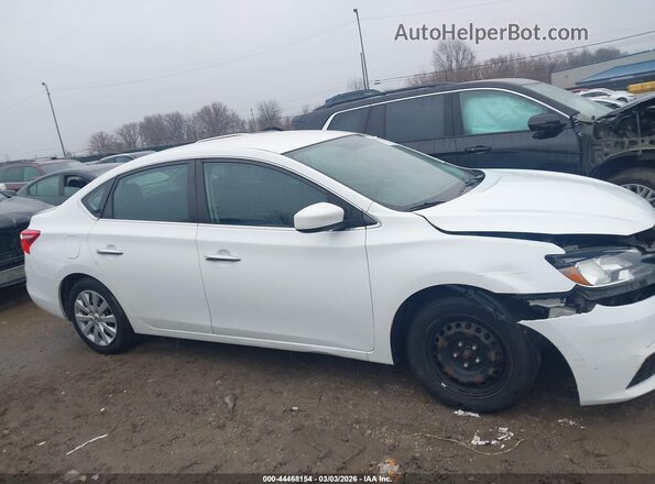 3N1AB7APXKY266933 2019 NISSAN SENTRA White Rear interior view