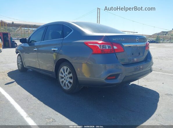 3N1AB7APXKY269282 2019 NISSAN SENTRA Gray Հետևի ձախ