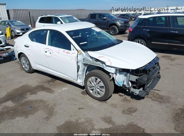 3N1AB8BV2SY364843 2025 NISSAN SENTRA White Передня права чверть