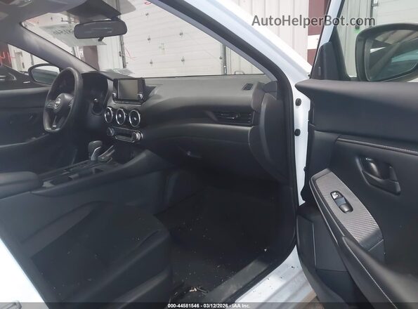 3N1AB8BV7SY269193 2025 NISSAN SENTRA White Widok wnętrza z przodu