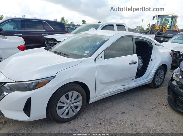 3N1AB8BV9SY211831 2025 NISSAN SENTRA White Widok wnętrza 360 stopni