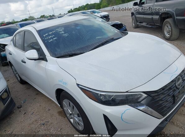 3N1AB8BV9SY211831 2025 NISSAN SENTRA White Przód prawy