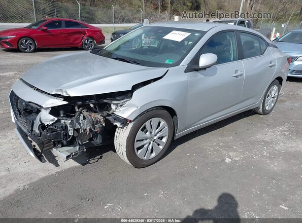 3N1AB8BVXPY296878 2023 NISSAN SENTRA Серый Передняя левая четверть