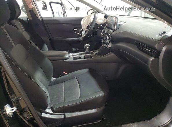 3N1AB8CV0SY363091 2025 NISSAN SENTRA Black Widok wnętrza z przodu