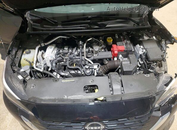 3N1AB8CV0SY363091 2025 NISSAN SENTRA Black Widok wnętrza z tyłu