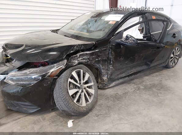 3N1AB8CV1LY213637 2020 NISSAN SENTRA Black Դիմացի տեսք
