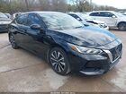 2021 Nissan Sentra Sv Xtronic Cvt Black vin: 3N1AB8CV1MY291398