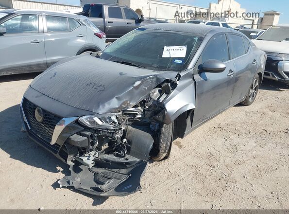 3N1AB8CV2PY261640 2023 NISSAN SENTRA Gray Vista tres cuartos delantera izquierda