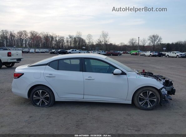 3N1AB8CV2PY277630 2023 NISSAN SENTRA White Vista interior de 360 grados