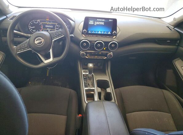 3N1AB8CV2SY287972 2025 NISSAN SENTRA White Вид панелі приладів