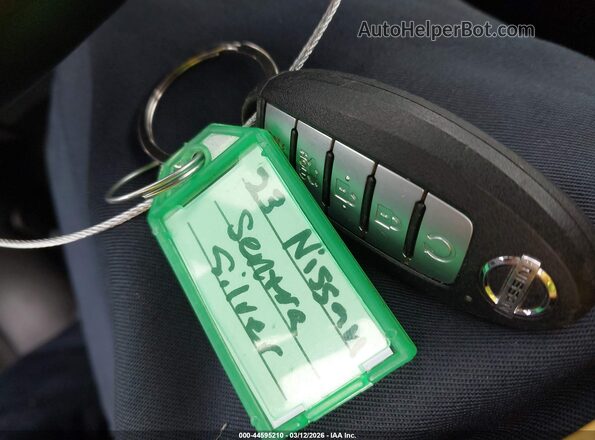 3N1AB8CV3PY246175 2023 NISSAN SENTRA Gray Dashboard view