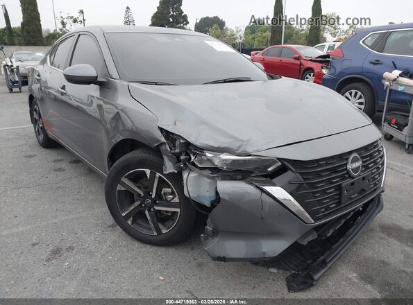 3N1AB8CV3SY374067 2025 NISSAN SENTRA Серый Передняя правая четверть