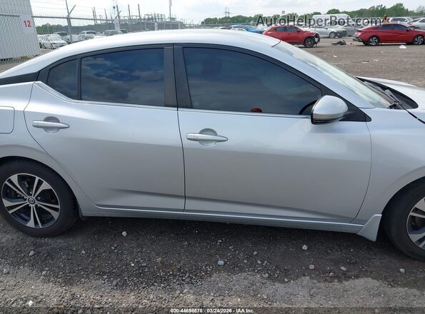 3N1AB8CV4LY296545 2020 NISSAN SENTRA Серебряный Панорамный вид салона 360°