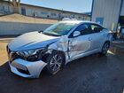 2021 Nissan Sentra Sv Silver vin: 3N1AB8CV4MY277754