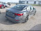 2021 Nissan Sentra Sv Xtronic Cvt Серый vin: 3N1AB8CV5MY225257