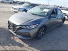 2021 Nissan Sentra Sv Xtronic Cvt Серый vin: 3N1AB8CV5MY225257