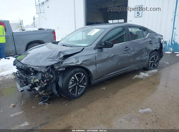 3N1AB8CV7RY332804 2024 NISSAN SENTRA Gray Przód lewy
