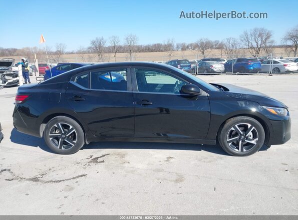 3N1AB8CV7RY346296 2024 NISSAN SENTRA Черный Вид задней части салона