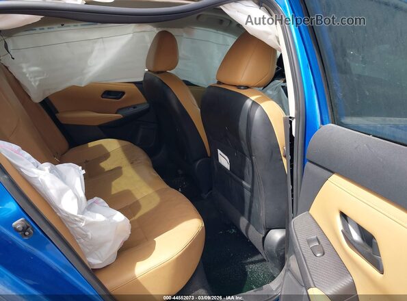 3N1AB8CV8RY244523 2024 NISSAN SENTRA Blue VIN კოდის სტიკერის ხედი