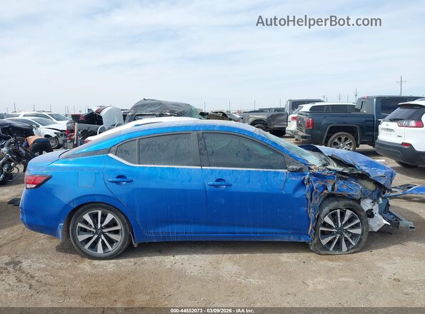3N1AB8CV8RY244523 2024 NISSAN SENTRA Blue უკანა სალონის ხედი