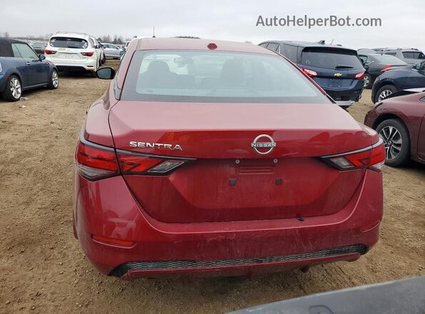 3N1AB8CV8SY205582 2025 NISSAN SENTRA Red Vista trasera
