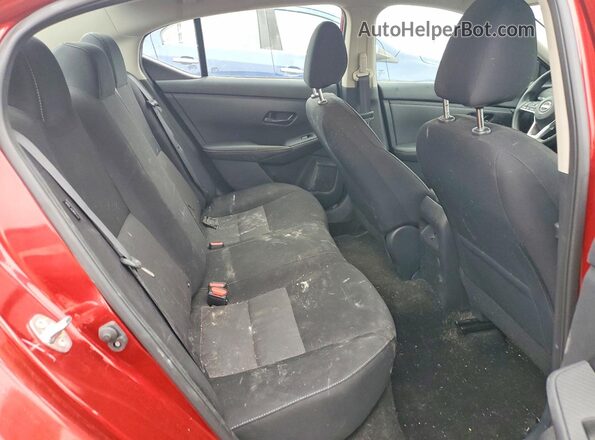 3N1AB8CV8SY205582 2025 NISSAN SENTRA Red Vista de los asientos traseros