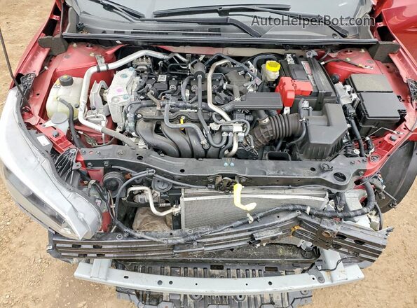 3N1AB8CV8SY205582 2025 NISSAN SENTRA Red Vista interior trasera
