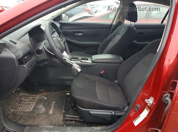 3N1AB8CV8SY205582 2025 NISSAN SENTRA Red Vista interior delantera