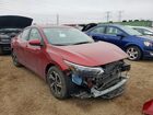 2025 Niss Sentra Red vin: 3N1AB8CV8SY205582