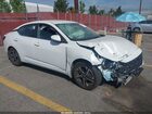 2025 Nissan Sentra Sv White vin: 3N1AB8CV8SY247654