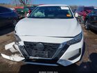 2021 Nissan Sentra Sv Xtronic Cvt Белый vin: 3N1AB8CV9MY256947