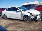2021 Nissan Sentra Sv Xtronic Cvt Белый vin: 3N1AB8CV9MY256947