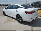 2021 Nissan Sentra Sv Xtronic Cvt White vin: 3N1AB8CV9MY302129