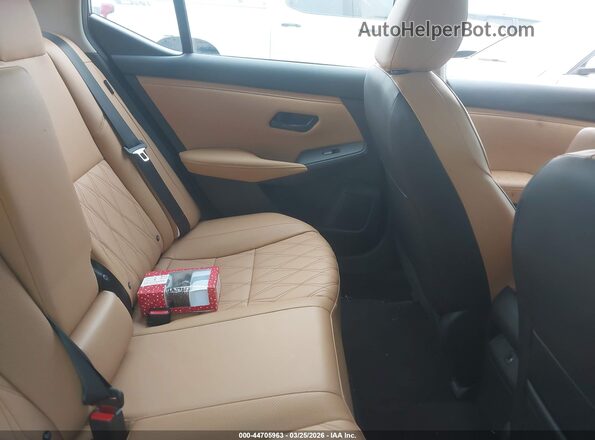 3N1AB8CV9SY416581 2025 NISSAN SENTRA Red Widok naklejki z numerem VIN