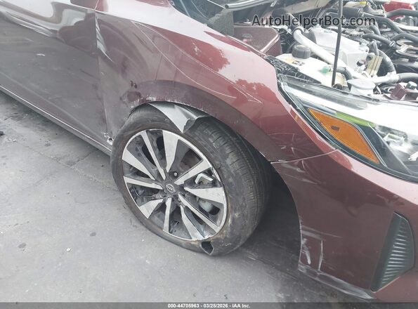 3N1AB8CV9SY416581 2025 NISSAN SENTRA Red Widok z przodu