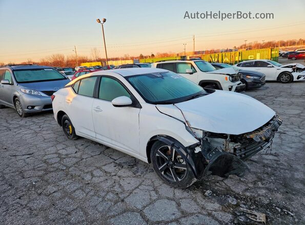 3N1AB8CVXRY304298 2024 NISSAN SENTRA White Przód prawy