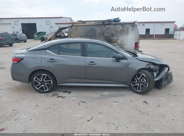 3N1AB8DV2SY255182 2025 NISSAN SENTRA Gray Rear interior view