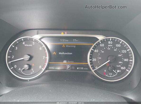 3N1AB8DV2SY255182 2025 NISSAN SENTRA Gray Rear seats view