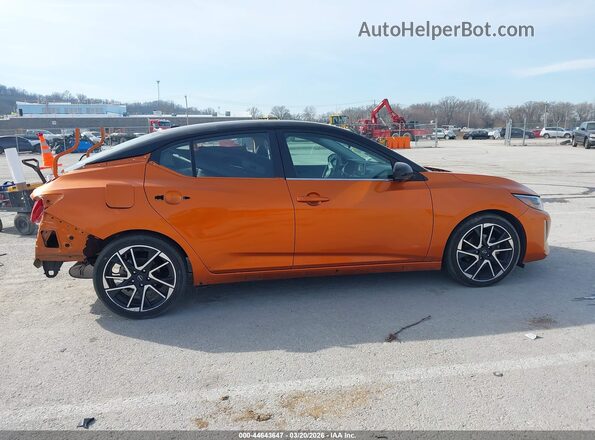 3N1AB8DV3RY216692 2024 NISSAN SENTRA Orange Панорамний вид салону 360°