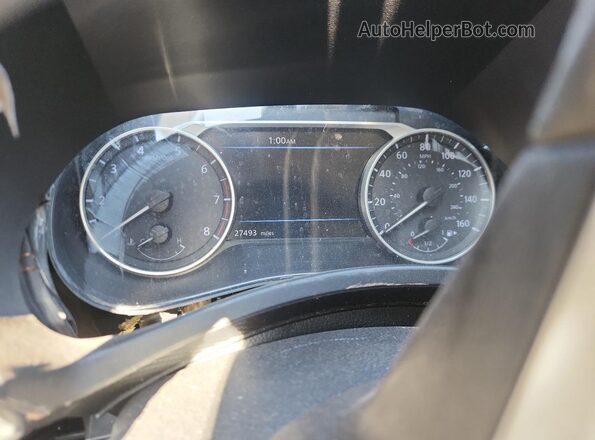 3N1AB8DV9PY323808 2023 NISSAN SENTRA Синий Вид щитка приборов