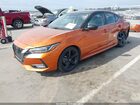 2021 Nissan Sentra Sr Xtronic Cvt Orange vin: 3N1AB8DVXMY332044