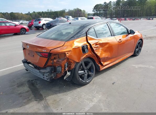 3N1AB8DVXMY332044 2021 NISSAN SENTRA Orange Tył prawy