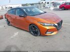 2021 Nissan Sentra Sr Xtronic Cvt Orange vin: 3N1AB8DVXMY332044
