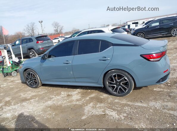 3N1AB8DVXSY207980 2025 NISSAN SENTRA Light Blue Widok wnętrza 360 stopni