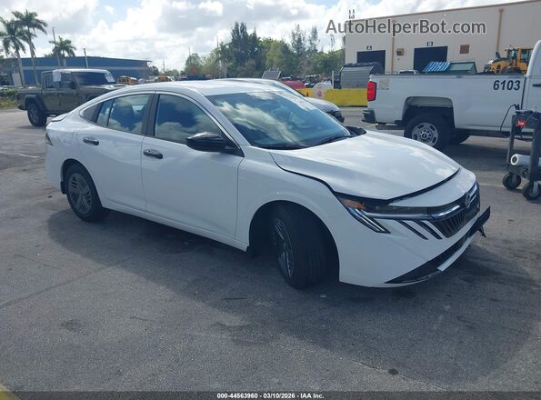 3N1AB9BV1TY222197 2026 NISSAN SENTRA Белый Передняя правая четверть